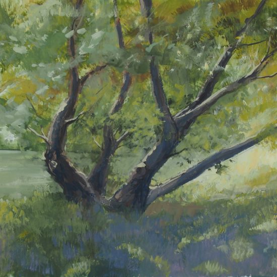 Gouache on location
